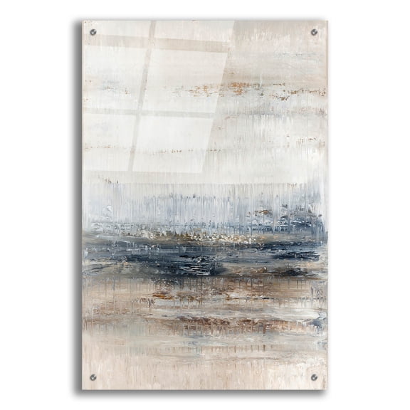 Epic Art ' Winter Field 1' by Radek Smach, Acrylic Glass Wall Art, 24"x36"