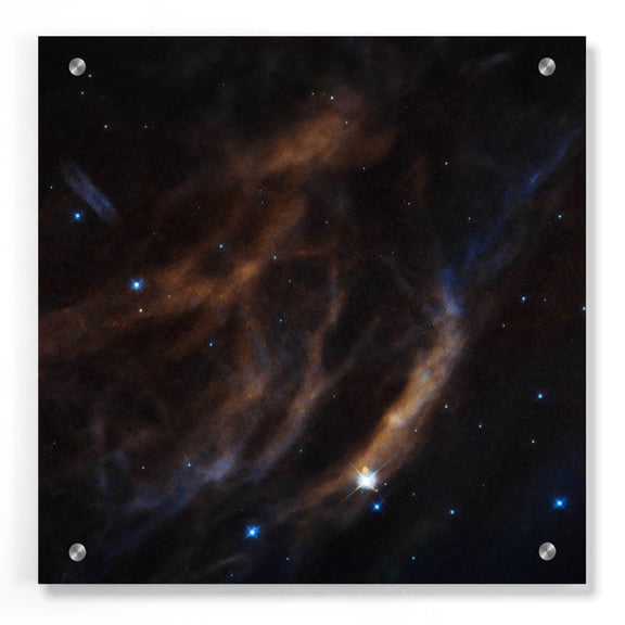 Epic Art 'Within Canis Majoris' Hubble Space Telescope Acrylic Glass Wall Art, 36"x36"
