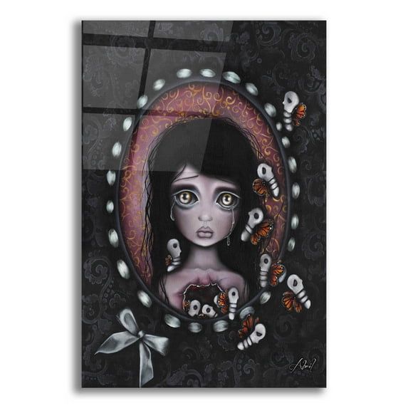 Epic Art 'Within Me' by Abril Andrade, Acrylic Glass Wall Art, 16"x24"