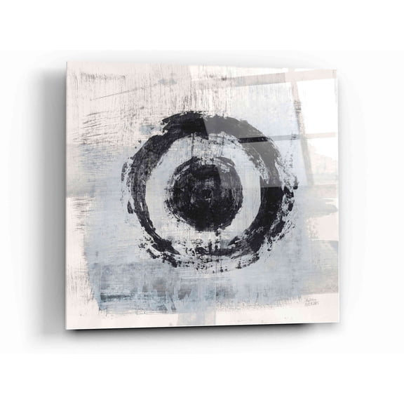 Epic Art 'Zen Circle II Crop' by Melissa Averinos, Acrylic Glass Wall Art, 12"x12"