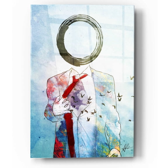 Epic Art 'Zero' by Mario Sanchez Nevado, Acrylic Glass Wall Art, 12"x16"