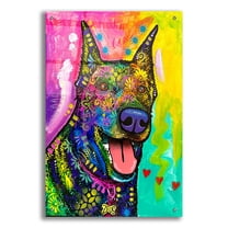 Epic Art 'Zeuss Joy I' by Dean Russo Acrylic Glass Wall Art, 24" x 36"