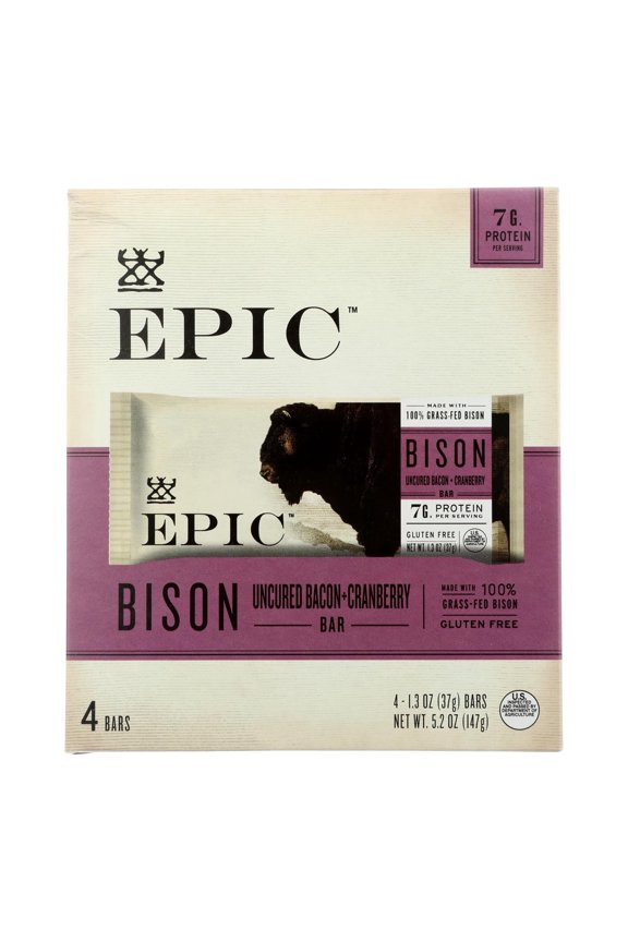 - Bar Bison Uncrd Bcn Crbry - Case of 8-5.2 OZ