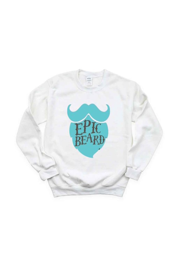 Epic Beard T-Shirt , Hoodie , Sweatshirt Funny Facial Hair Statement with Playful Colors, for men & women, up to size 5XL