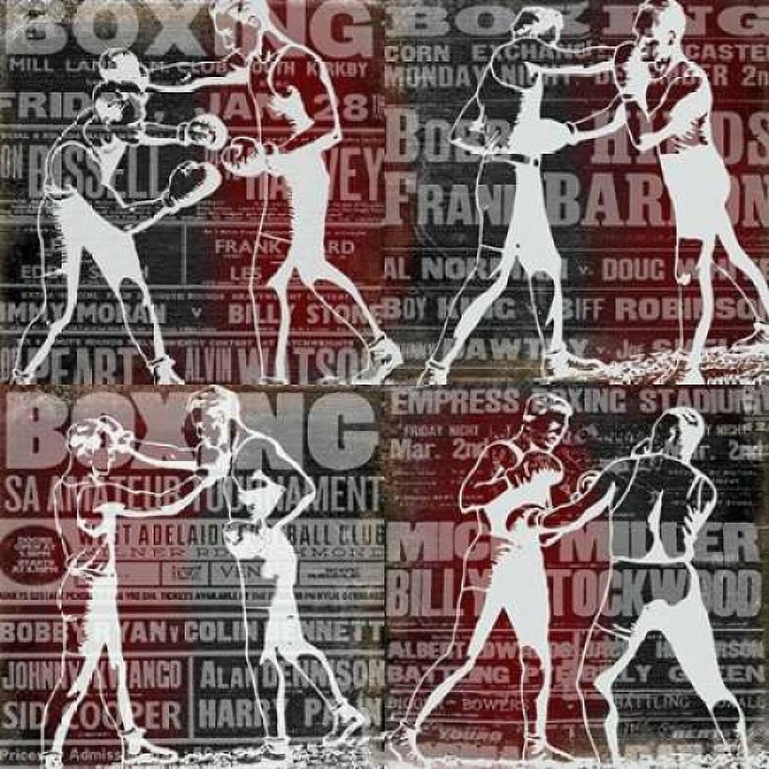 Epic Boxer Story Canvas Art - Walter Robertson (24 x 24)