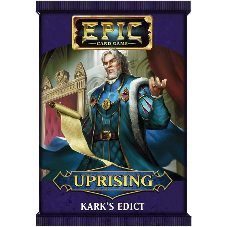 Epic Card Game Uprising Kark's Edict Booster Pack - Walmart.com