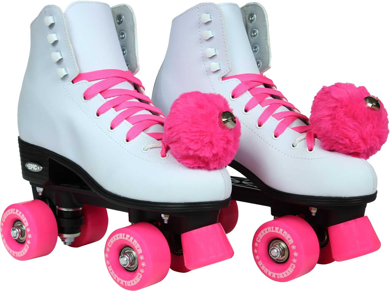 Epic Cheerleader Indoor/Outdoor Quad Roller Skates - Size 7