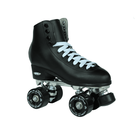 Epic Classic Black Quad Roller Skates