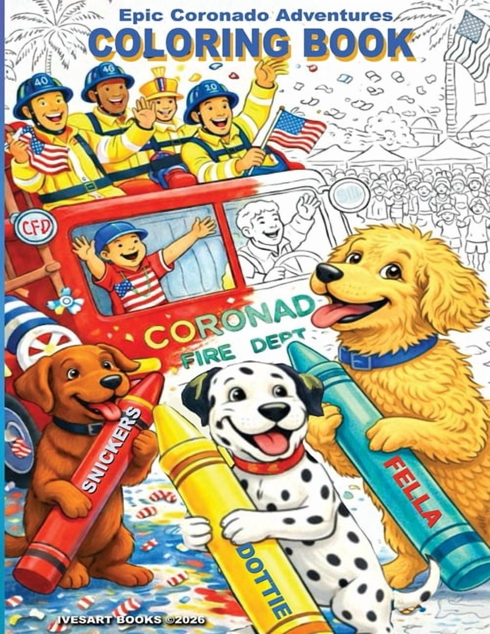 Epic Coronado Adventures Coloring Book, (Paperback)