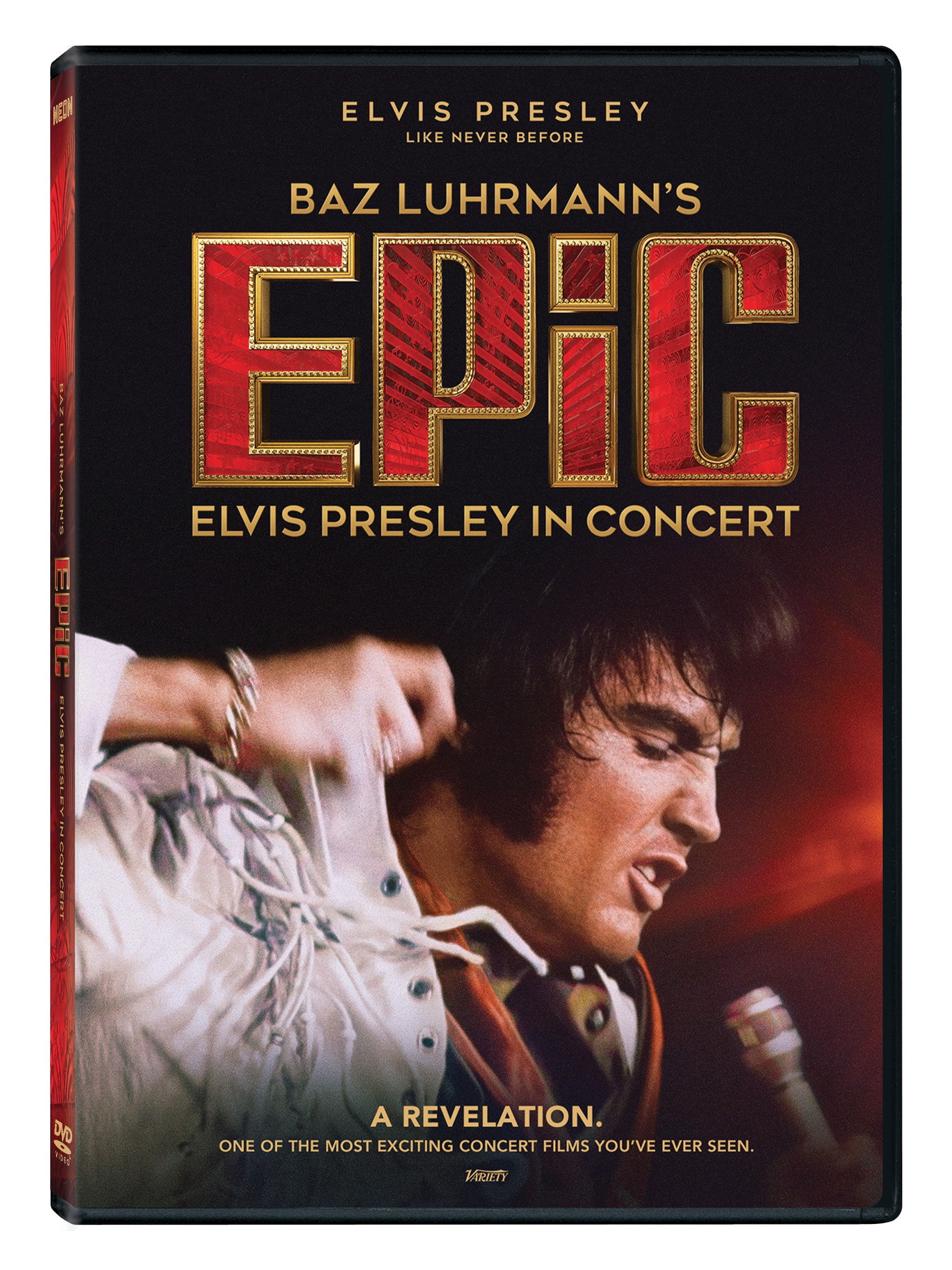 Epic: Elvis Presley In Concert (DVD) Decal - Neon, Documentary