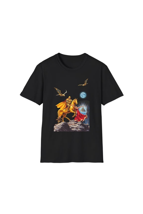 Epic Fantasy Adventure Unisex T-Shirt, Graphic Tee, Gift for Gamers