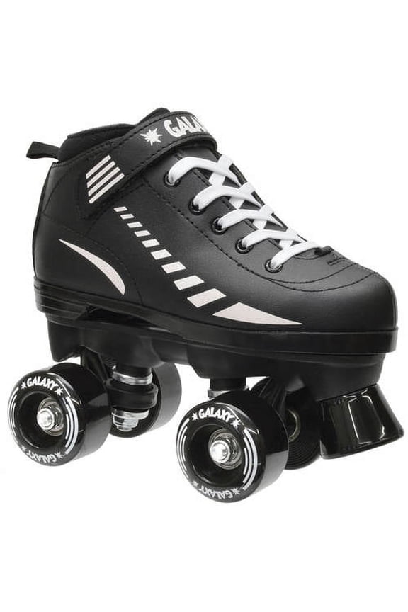 Epic Galaxy Elite Black Quad Roller Skates - Juvenile 11
