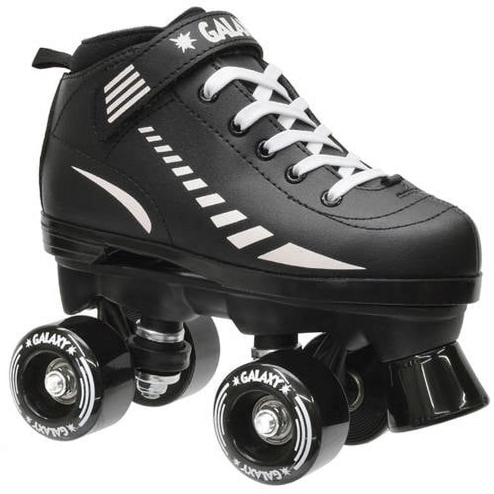 Epic Galaxy Elite Black Quad Roller Skates - Juvenile 12
