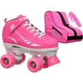 Epic Galaxy Elite Pink Speed Roller Skates Package