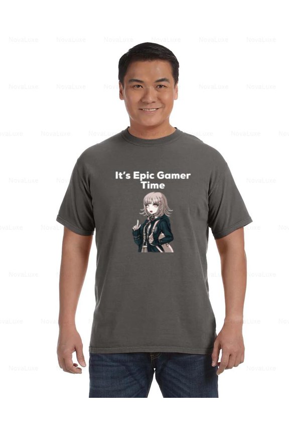 Epic Gamer Time Comfort Coler T-Shirt with Fun Bold Gamer Vibe, Unisex, up to size 4XL