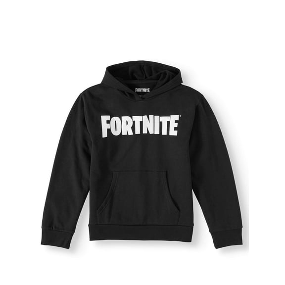 Epic Games by Fortnite Long Sleeve Graphic Pullover Hooded Relaxed Fit Sweatshirt (Little Boys or Big Boys) 1 Pack