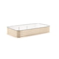 thumbnail image 1 of Epic Gardening 6-in-1 Large Modular Galvanized Raised Garden Bed Kit - 15" Tall, Food-Safe, Light Clay, 1 of 10