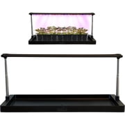 Epic Gardening Seed Starting Grow Light, Full-Spectrum LED with Adjustable Height & Integrated Tray for Indoor Seedlings, Light with Timer Standard