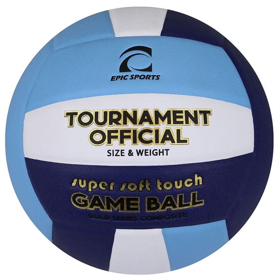Epic Gold Series Tournament Official Game Volleyball (24-Colors Available)