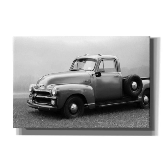 Epic Graffiti '1954 Chevy Pick-Up' by Lori Deiter, Canvas Wall Art, 60"x40"