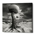 thumbnail image 1 of Epic Graffiti  "2nests" by Dariusz Klimczak, Giclee Canvas Wall Art - Grey 18" x 18", 1 of 4
