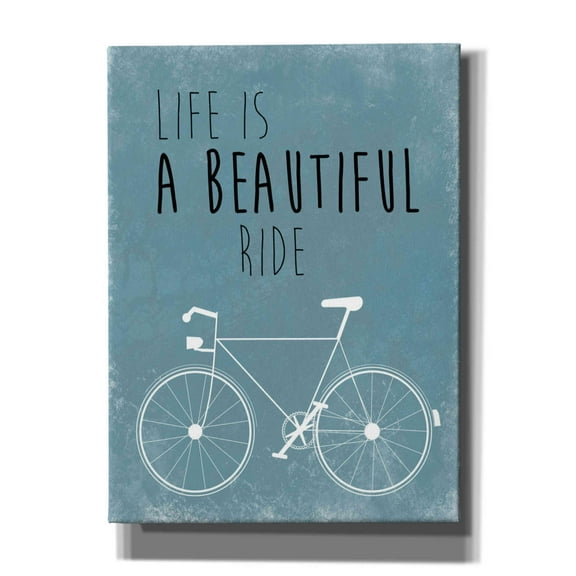 Epic Graffiti 'A Beautiful Ride' by Jan Weiss, Canvas Wall Art, 40"x54"