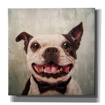 Epic Graffiti 'A Black Tie Affair' by Lucia Heffernan, Canvas Wall Art, 26"x26"