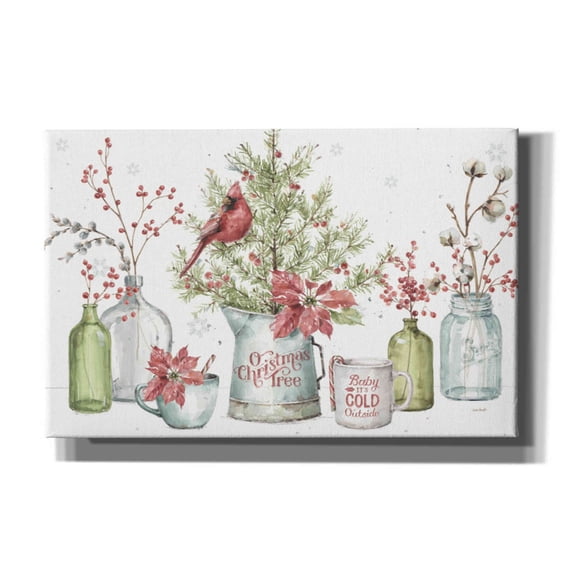 Epic Graffiti 'A Christmas Weekend I' by Lisa Audit, Canvas Wall Art, 40"x26"