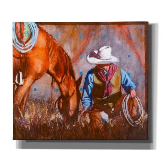 Epic Graffiti 'A Single Moment' by J. E. Knauf, Canvas Wall Art, 30"x26"