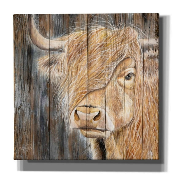 Epic Graffiti 'A Windy Day on the Farm' by Diane Fifer, Canvas Wall Art, 18"x18"