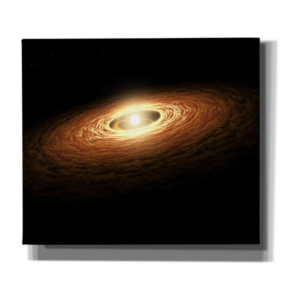 Epic Graffiti 'A Young Star,' Canvas Wall Art, 30"x26"