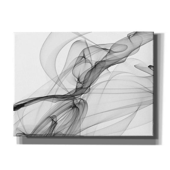 Epic Graffiti 'Abstract Black and White 18-21' by Irena Orlov, Canvas Wall Art, 54"x40"