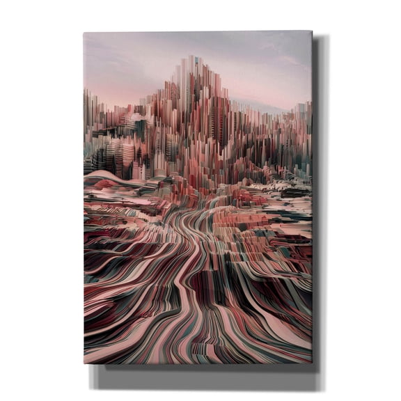 Epic Graffiti 'Abstract City' by Andreas Magnusson Canvas Wall Art, 18" x 26"