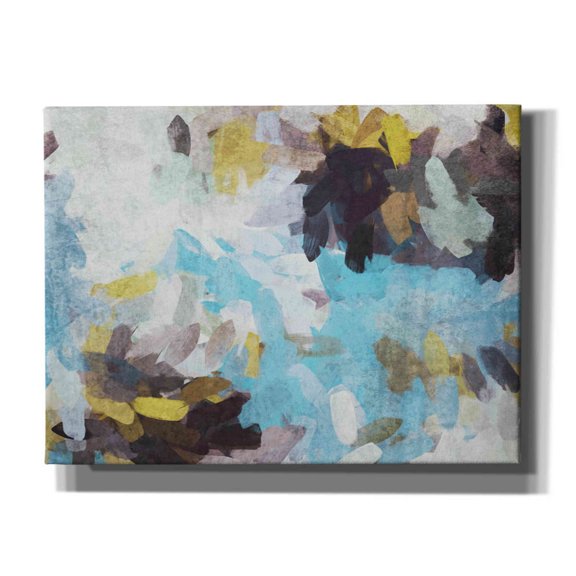 Epic Graffiti 'Abstract Colorful Flows 21' by Irena Orlov Giclee Canvas Wall Art, 16"x12"