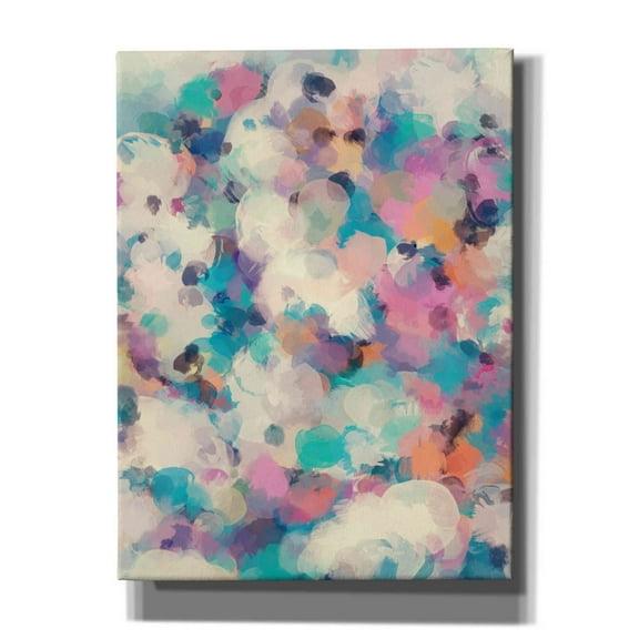 Epic Graffiti 'Abstract Colorful Flows 5' by Irena Orlov Giclee Canvas Wall Art, 12"x16"