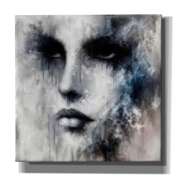 Epic Graffiti 'Abstract Face 1' by Rey Klimt Canvas Wall Art, 12" x 12"