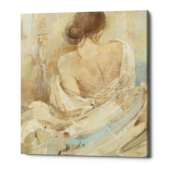 Epic Graffiti 'Abstract Figure Study I' by Albena Hristova, Canvas Wall Art, 16"x18"