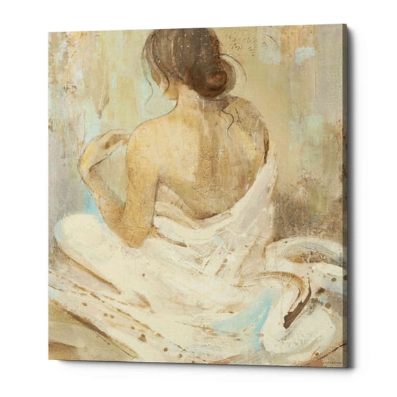 Epic Graffiti 'Abstract Figure Study II' by Albena Hristova, Canvas Wall Art, 26"x34"