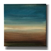 Epic Graffiti 'Abstract Horizon IV' by Ethan Harper Canvas Wall Art, 18"x18"