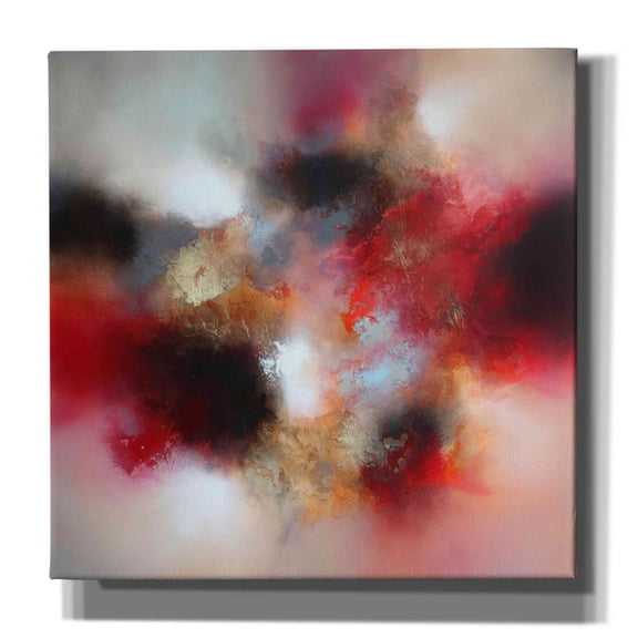 Epic Graffiti 'Across the sun' by Eelco Maan, Giclee Canvas Wall Art, 37"x37"