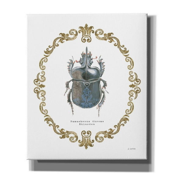 Epic Graffiti 'Adorning Coleoptera IV' by James Wiens, Canvas Wall Art, 20"x24"