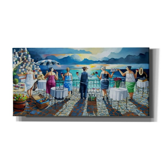 Epic Graffiti 'After The Shift' by Ronald West Canvas Wall Art, 40" x 20"