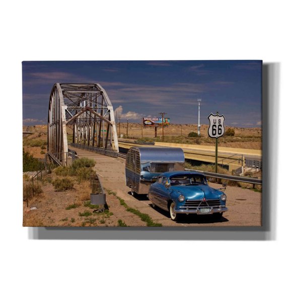 Epic Graffiti 'Albaquerque Rt Rio Puerco Bridge' by Mike Jones, Giclee Canvas Wall Art, 26"x18"