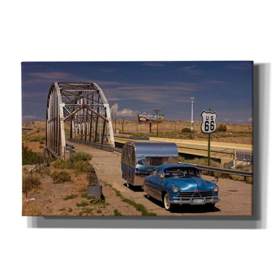 Epic Graffiti 'Albaquerque Rt Rio Puerco Bridge' by Mike Jones, Giclee Canvas Wall Art, 60"x40"