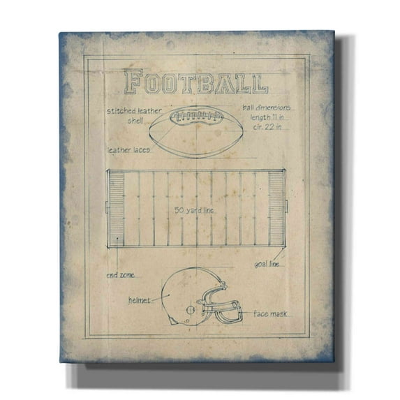 Epic Graffiti 'All About the Game II' by Ethan Harper Canvas Wall Art, 20"x24"