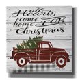 thumbnail image 1 of Epic Graffiti 'All Hearts Red Truck' by Cindy Jacobs, Canvas Wall Art, 12"x12", 1 of 2