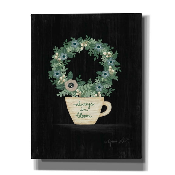 Epic Graffiti 'Always in Bloom' by Annie LaPoint, Canvas Wall Art, 26"x34"