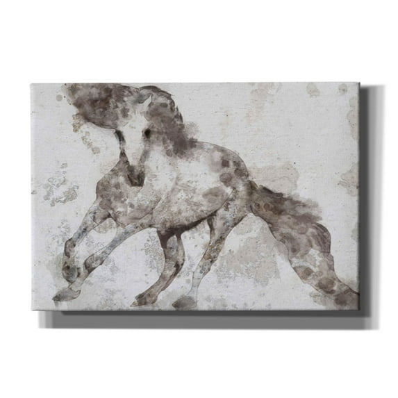 Epic Graffiti 'Alydar Horse' by Irena Orlov, Canvas Wall Art, 26"x18"