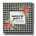 thumbnail image 1 of Epic Graffiti 'Amazing Grace on Plaid' by Cindy Jacobs, Canvas Wall Art, 18"x18", 1 of 2