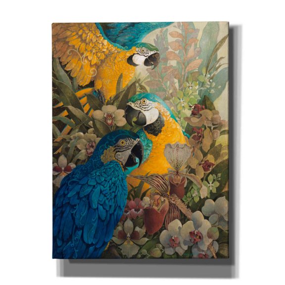 Epic Graffiti 'Amazon' by David Galchutt, Canvas Wall Art, 12"x16"